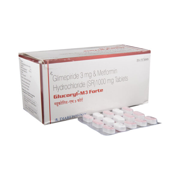 Glucoryl-M 3 Forte Tablet PR - Image 3