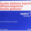 Apidra 100IU Cartridge  1*3ml