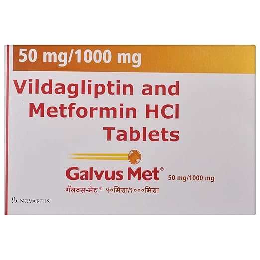 Galvus Met 50mg/1000mg Tablet 1*15