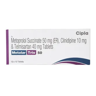 Metolar Trio 50 Tablet ER 1*10 - Image 4