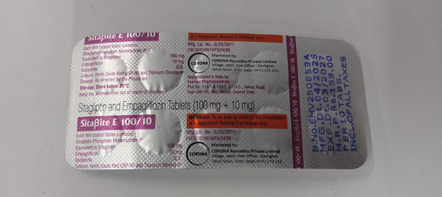 Sitabite E 10mg/100mg Tablet