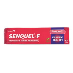 Senquel-F Medicated Toothpaste | For Sensitive Teeth & Gums | Fast Relief & Enamel Protection 100g