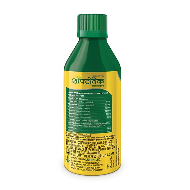 Softolax Liquifibre S/F Mango Flav Oral Solution, 225 ml - Image 5