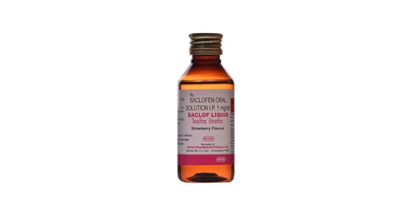 Baclof Liquid Strawberry Flavour 100ml - Image 2