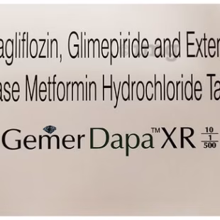 Gemer Dapa XR 10/1/500 Tablet