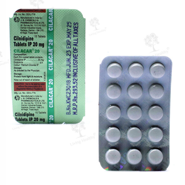 Cilacar 20 Tablet - Image 3