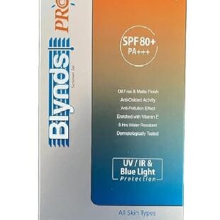 Blynds Pro Spf 80+ Sunscreengel Tube Of 50gm