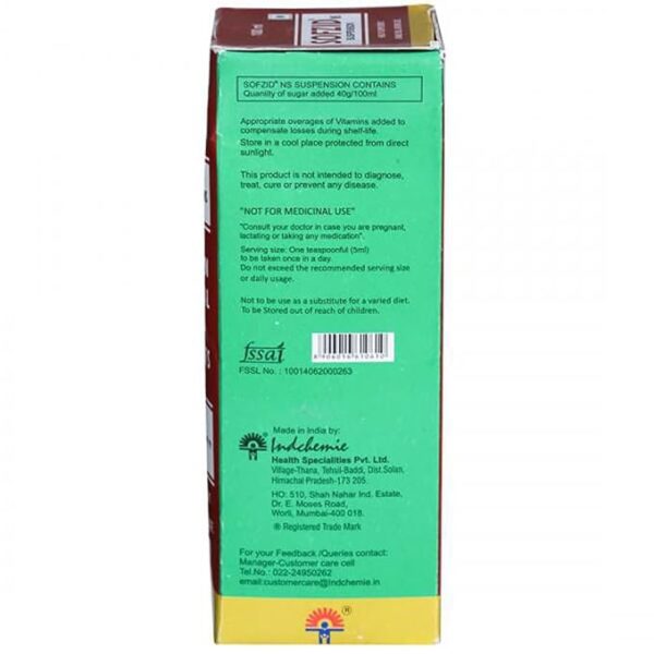 Sofzid NS Syrup - Image 4
