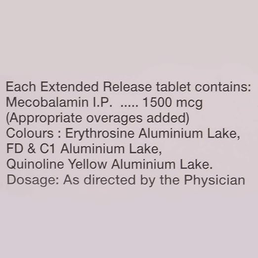 Nuroday 1500mcg Tablet 1*10 - Image 2