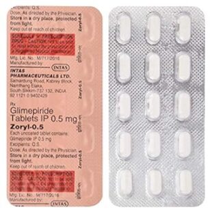 Zoryl 0.5 Tablet