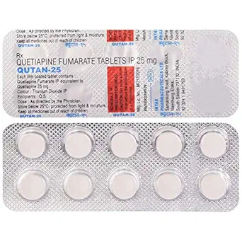 Qutan 25 Tablet 1*10