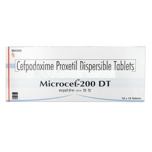 Microcef 200mg Tablet DT