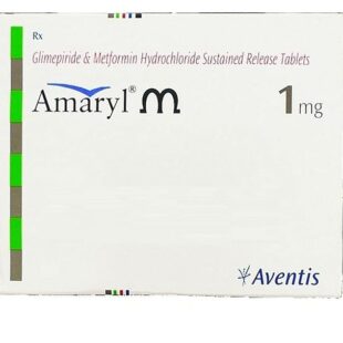Amaryl M 1mg Tablet PR
