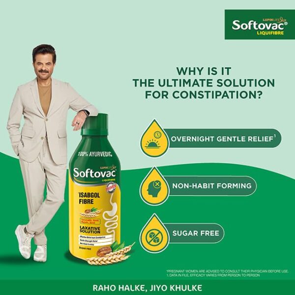 Softolax Liquifibre S/F Mango Flav Oral Solution, 225 ml - Image 3