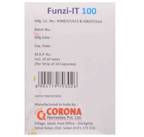 Funzi-IT 100mg Capsule - Image 2