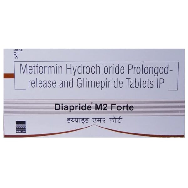Diapride M2 Forte Tablet - Image 3