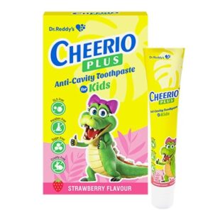 Cheerio Plus Anti-cavity Toothpaste for Kids Bubble Fruit
