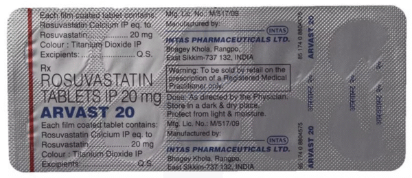 Arvast 20 Tablet - Image 2