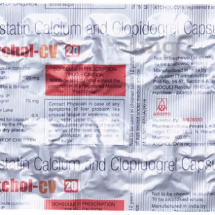 ATCHOL CV 20 MG CAP