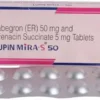 Mira-S 50mg/5mg Tablet