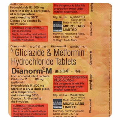 DiaNORM-M Tablet