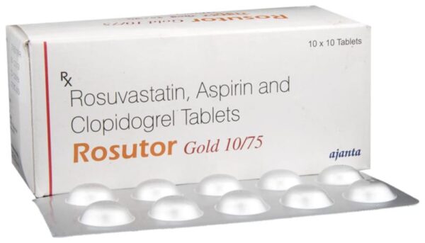 Rosutor Gold 10/75 Tablet - Image 3