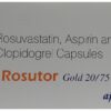 Rosutor Gold 20/75 Capsule