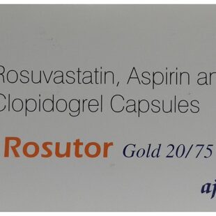 Rosutor Gold 20/75 Capsule