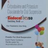 Zedocef CV 50 mg/31.25 mg Syrup