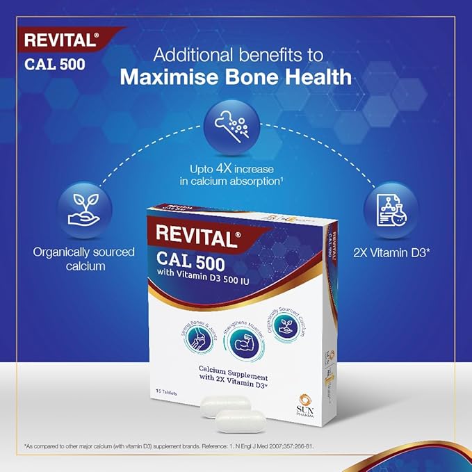 Revital Cal 500 Tablet - Image 3