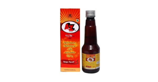 A to Z Multivitamin Syrup for Kids & Adults – Lysine & Vitamin C for Growth, Immunity & Energy | Flavor Mango - Image 4