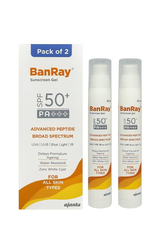 Banray Sunscreen Gel SPF 50 PA+++ - Image 3
