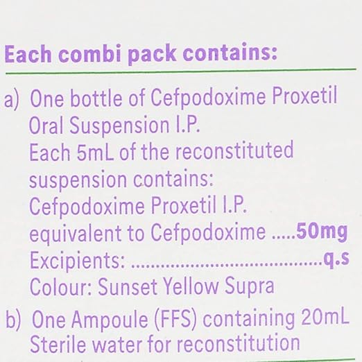 Pecef 50 Oral Suspension - Image 2