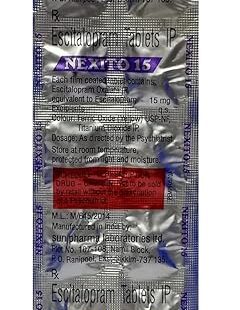 Nexito 15mg Tablet