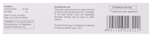Hydroheal AM Amorphous Hydrogel Wound Dressing with Colloidal Silver - Image 2