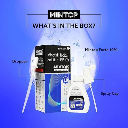 Mintop Forte 10% Hair Regrowth Formula 60ml - Image 5