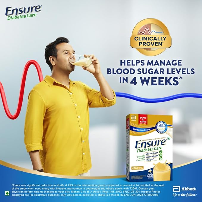 Ensure Diabetes Care Specialized Nutrition Drink Powder Vanilla Delight - Image 4