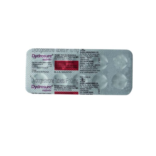 Dydrosure 10mg Tablet - Image 2