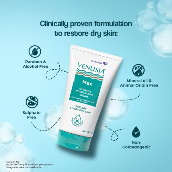 Venusia Max Intensive Moisturizing Cream - Image 3