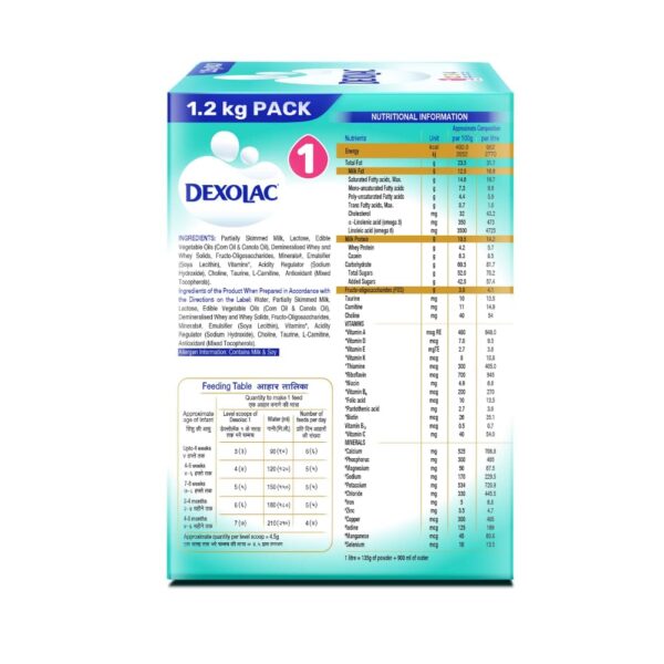 Dexolac Infant Formula 1.2KG - Image 4