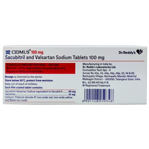 CIDMUS 100mg Tablet - Image 3