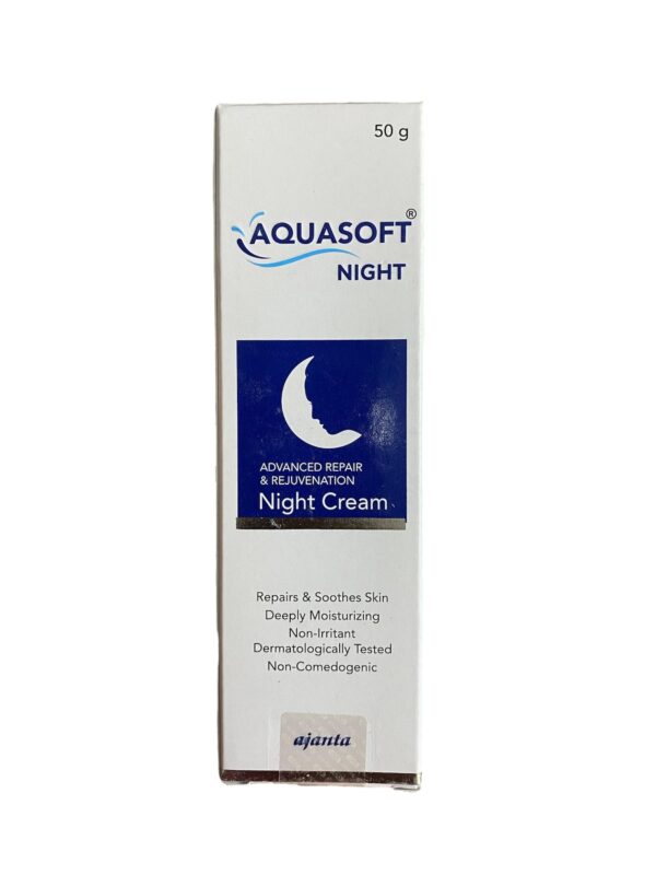 Aquasoft Night Cream 50 gm - Image 4