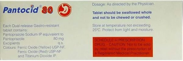 Pantocid 80 Dual-Release Tablet - Image 2