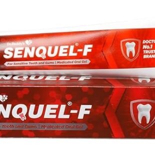 Senquel-F Foaming Medicated Oral Gel | For Sensitive Teeth & Gums