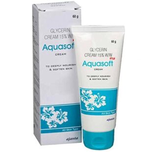 Aquasoft Moisturising Cream | 60gm | Nourishes & Softens the Skin | For All Skin Types | Paraben-Free