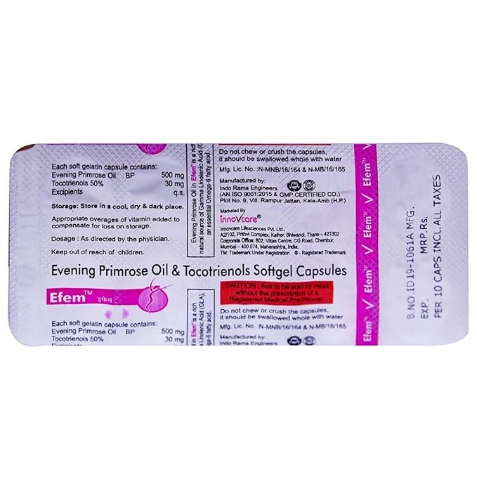 Efem 500mg Softgel Capsule - Image 2