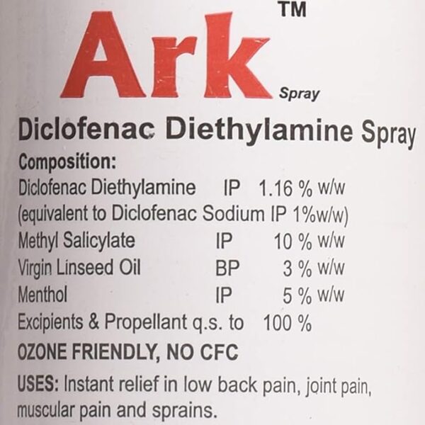Ark Pain Relief Spray - Image 2
