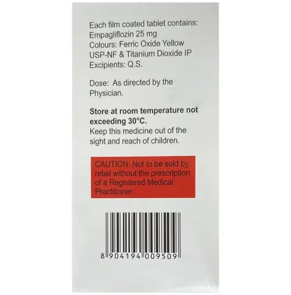 Empha 25 Tablet - Image 2