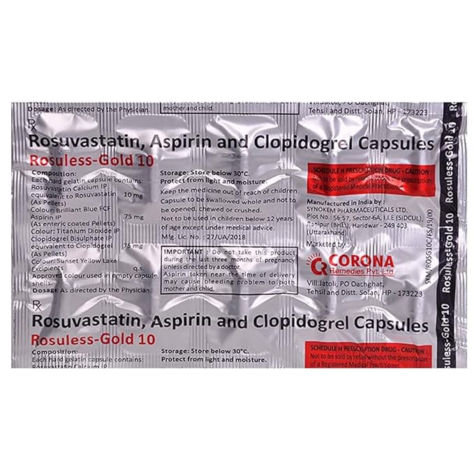 Rosuless-Gold 10 Capsule - Image 3