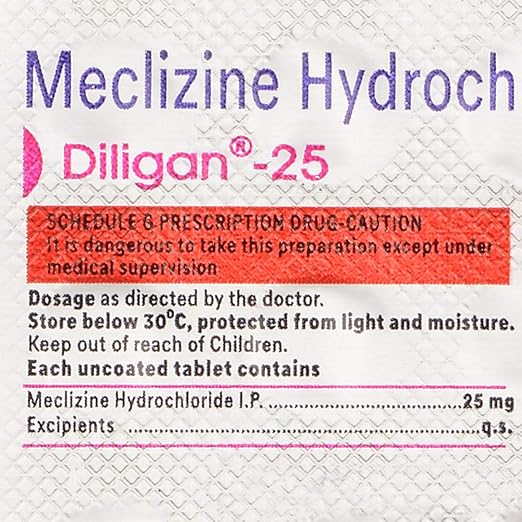 Diligan 25 Tablet 1*15 - Image 2